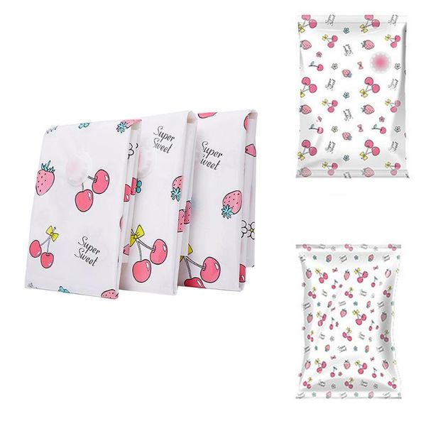 

1pcs thickened vacuum storage bag vacuum compressed bag with hand pump reusable blanket clothes quilt storage organizer