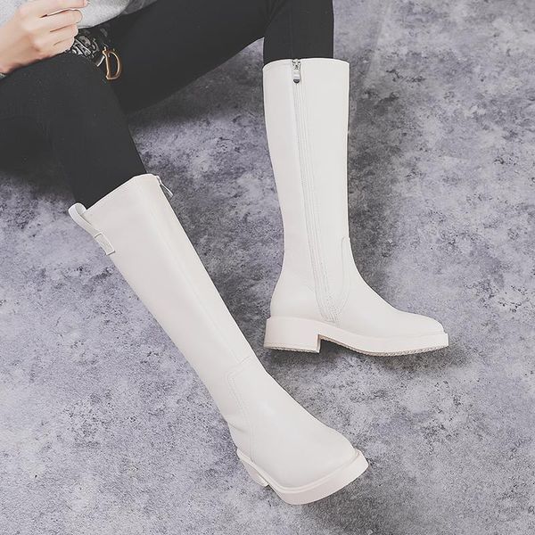 

laasimiÂ winter women boots casual fur women rubber boots knee-high winter shoes woman booties female shoes black plus size
