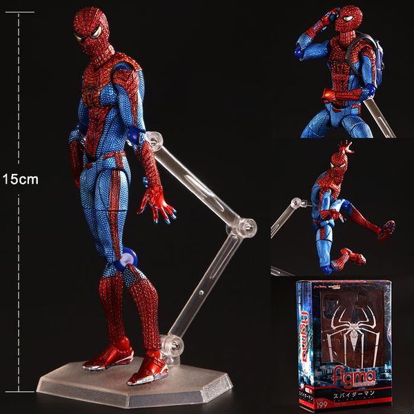 

6 inch superhero handy movable part movie peripheral dolls boxed decoration toys with stand detachable 2020 selling