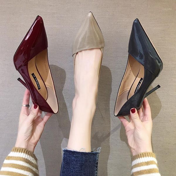 

tip-toed high-heeled shoes women wearing sandals summer outdoors new sandal bed anti-skid high heels w32-121, Black