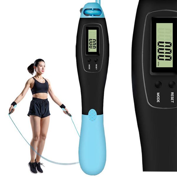

cordless jump rope smart electronic digital wireless skip rope calorie consumption fitness body building exercise jumping ropes