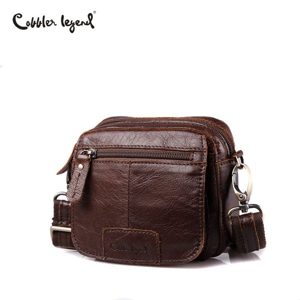 

cobbler legend brand mini men genuine leather messenger bag russian men's leather bag vintage shoulder crossbody bags male 2019