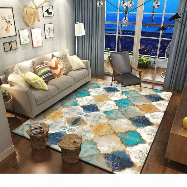 

ретро ковер геометрическая марокканский этнический коврики спальня гостиная кристалл velvet mat большой ковер диван главная напольный коврик