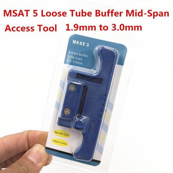 

fiber optic equipment msat-5 optical cable ribbon stripper miller msat 5 loose tube buffer mid-span access tool 1.9mm to 3.0mm replaceable b