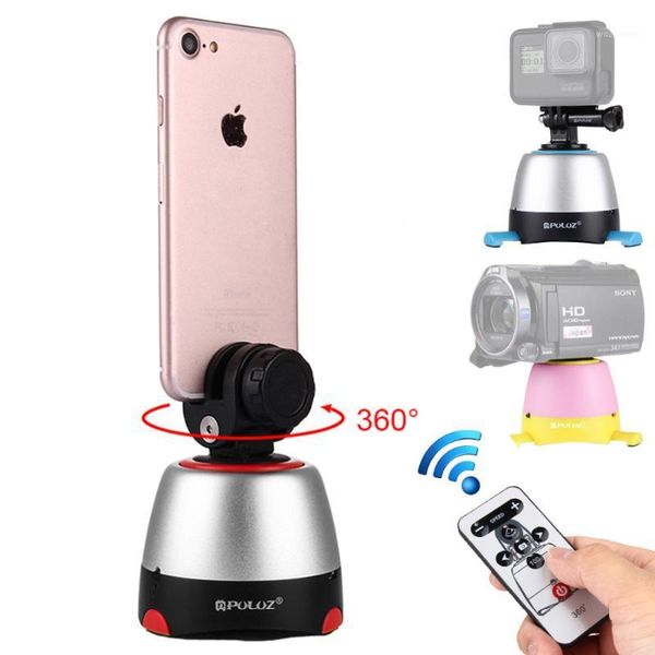 

3 in1 360degree panoramic gimbal for mini tripod with phone clip+bluetooth remote for samsung huawei phones1