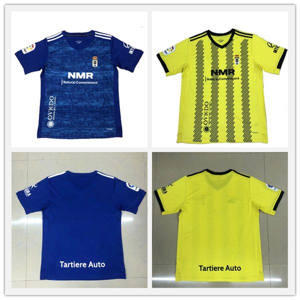 

2020 2021 real oviedo ibra футбол для футбола 20 21 r. folch y. bárcenas johannesson mossa javi muñoz мужская футбольная рубашка синий белый, Black;yellow