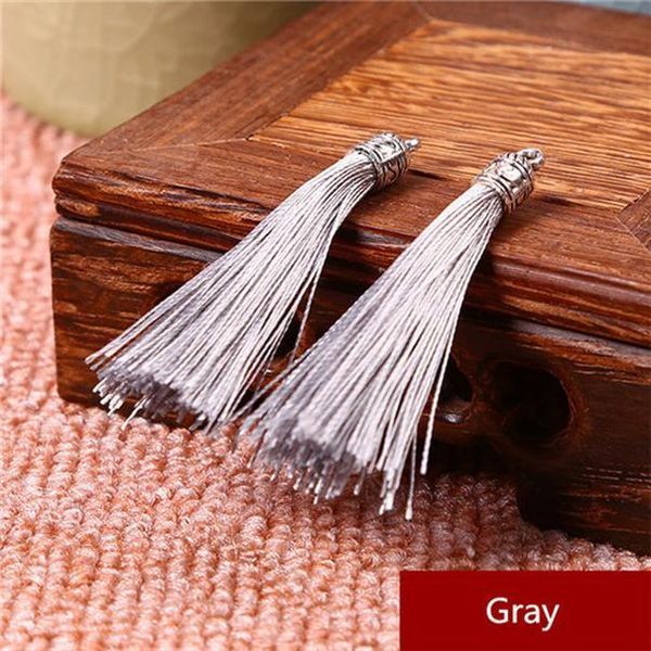 

20pcs color tassel fringe pendant diy material metal caps cord party tassel trim curtains decor accessories small tassels ribbon h wmtqma