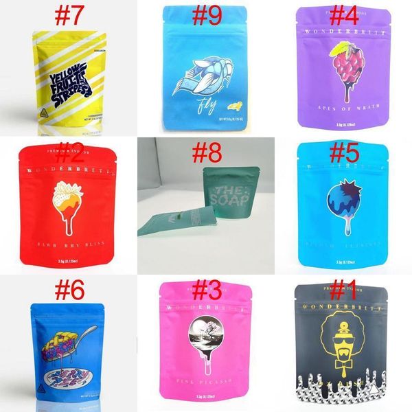 

дизайнер cheetah пакет wonderbrett free пахнут proof цветок сумки гелати 3.5g упаковка печенья dhl мешок сухой piss garry herb майларовый wm