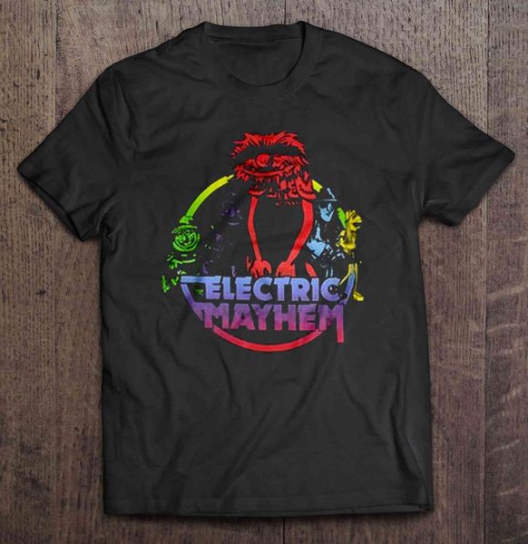 

мужчины electric mayhem маппет показать балахон дизайнеры футболки толстовка