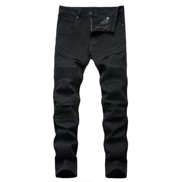 

men's jeans allthemen men pants denim cargo pant casual light blue cowboy trousers hip hop joggers