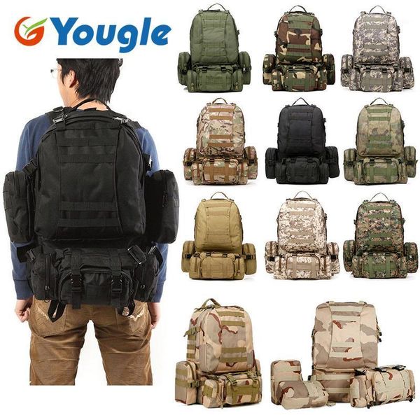 

outdoor bags yougle 50l portable tactical rucksacks backpack camping hiking bag1