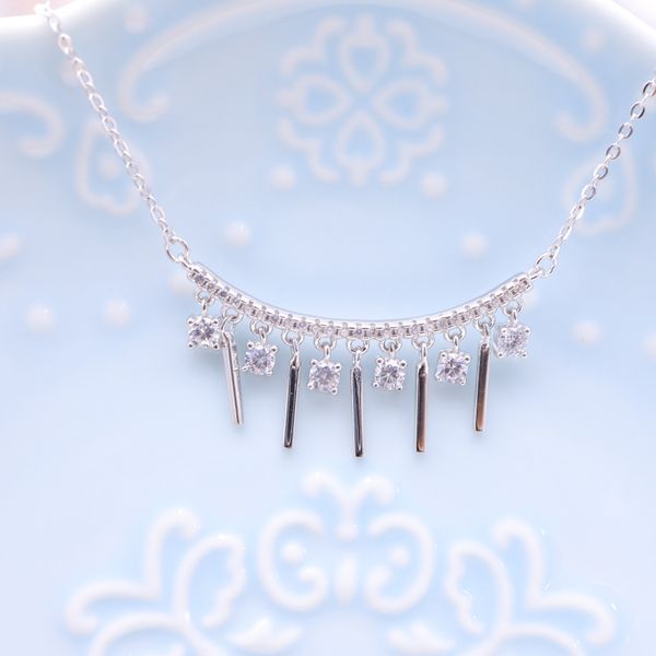 

hengsheng s925 silver cross-border one product dropshipping fashion korean style simple pendant necklace women choker