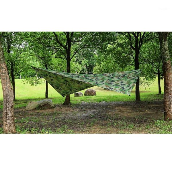 

tents and shelters portable 240*140cm 210t polyester cloth multifunction outdoors tent shade canopy sunshade travel awning picnic mat1