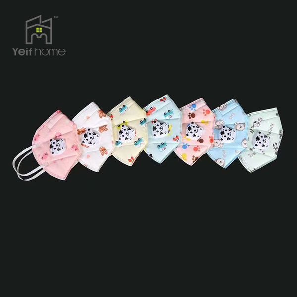

designed custom kid fashion cartoon reusable children washable cotton fabric 3d adjustable disposable protective face mask