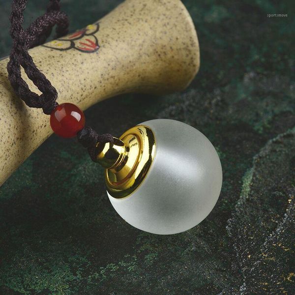 

openable bottle pendant crystal necklace perfume essential oil keep openable small bottle necklaces for women jewelry gift1, Silver