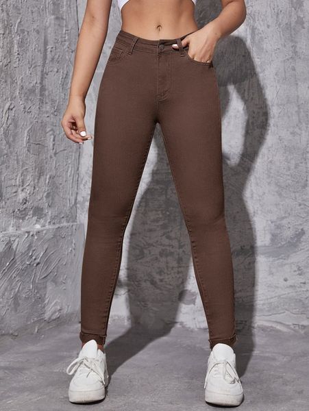 

raw hem skinny jeans z9fc#, Blue