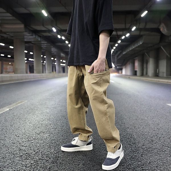 

oem for dropshipping men streetwear stock mens chino trousers pants