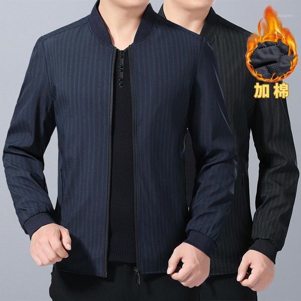 

shanghai new europe sang 2020 winter dad plus cotton thick jacket middle-aged1, Black