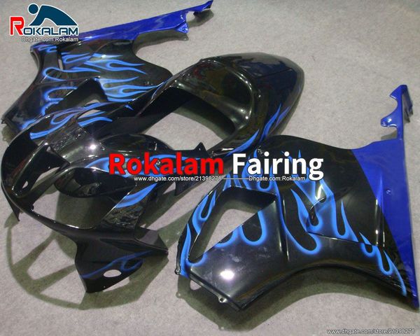 Blue Flame Feeding VTR1000RR SP1 SP2 RC51 para Honda VTR 1000 RR Fairings Body 00-06 2000 2001 Fairs de peças de motocicleta