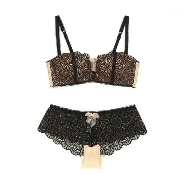 

wire bra sets white embroidery panty underwear women lingerie bralette1, Red;black