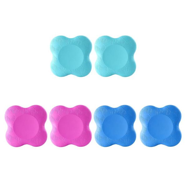 

yoga mats 2pcs flat support cushion knee wrist elbows non slip sports thickened indoor fitness equipment