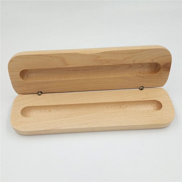 

wooden gift boxes single pen boxes empty wood pencil cases wholesale ing