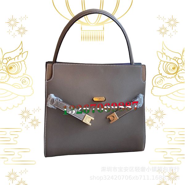 

new tb small suede leather tote shopping bag fashion versatile handbag