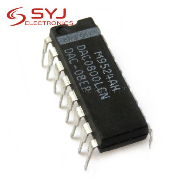 

10pcs / lot dac0800lcn dac0800 dip-16 in stock
