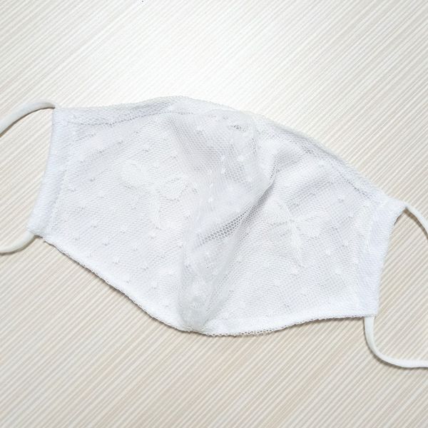 

face reusable fashion lace woman double layers masks washable adjustable earloop summer dustproof mask 2 n03if