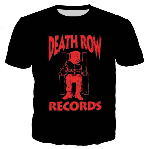 

death row records 3d print shirts anime hentai kawaii men clothing