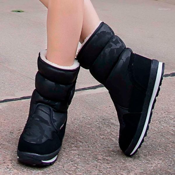 

boots fast delivery women 2021 platform warm shoes woman waterproof winter snow boot ladies shoe#g31, Black
