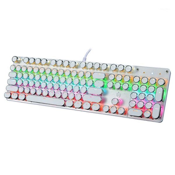 

backlight effect wired mechanical keyboard with 104 keys keyboard for lappc with outemu blue switches1
