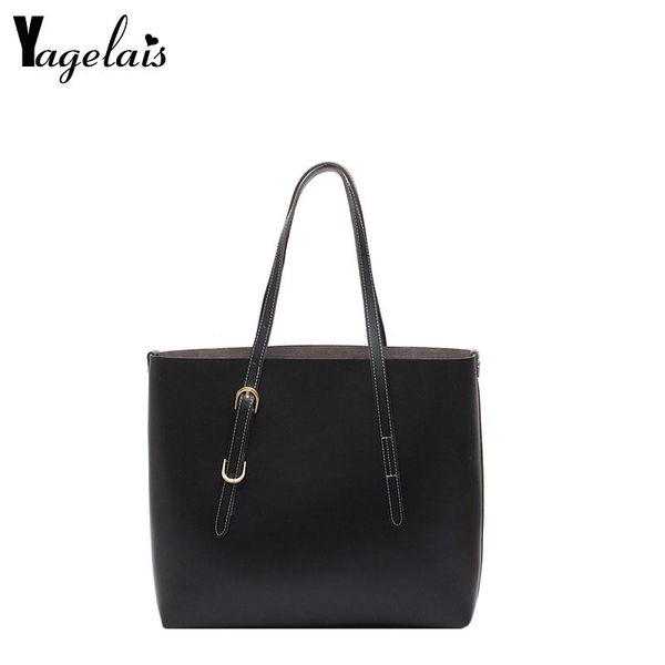 

2020 large capacity women bags shoulder tote bags new women messenger female pu leather handbags fashion solid color