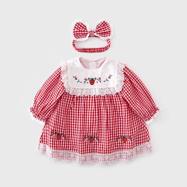

dancing butterfly children's girl baby princs girl's drs autumn 2020 new foreign sle skirt belt, Red;yellow
