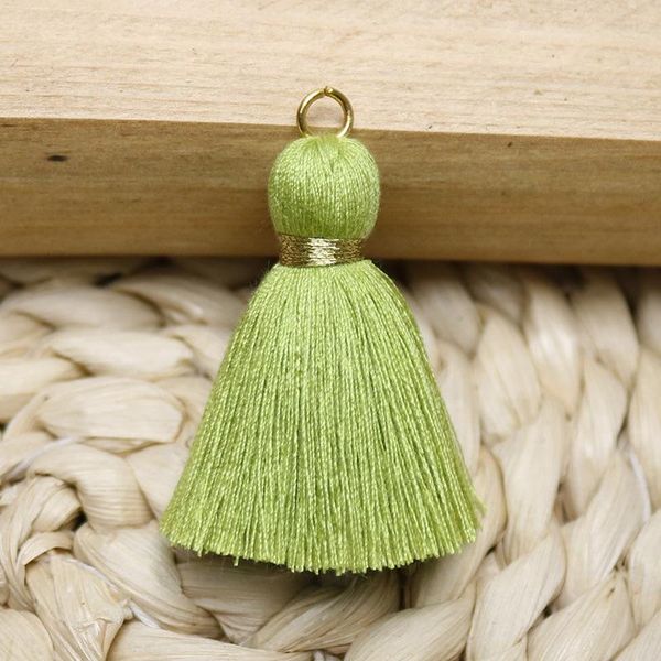 

20pcs gold tieback ring tassel fringe diy curtain garment bag crafts supplies earrings jewelry keychain fat tassel decor pendant h jllvoi