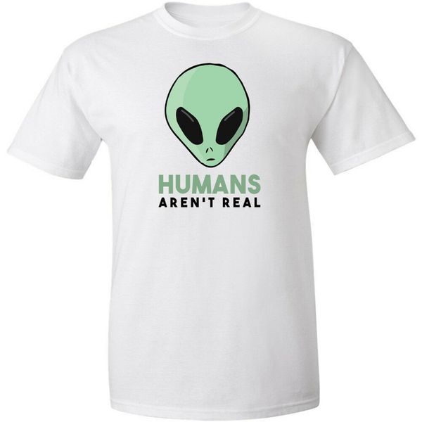 

humans aren't real funny alien t shirt mens funny joke merch humor tee new colorful tee shirt sport hooded sweatshirt hoodie