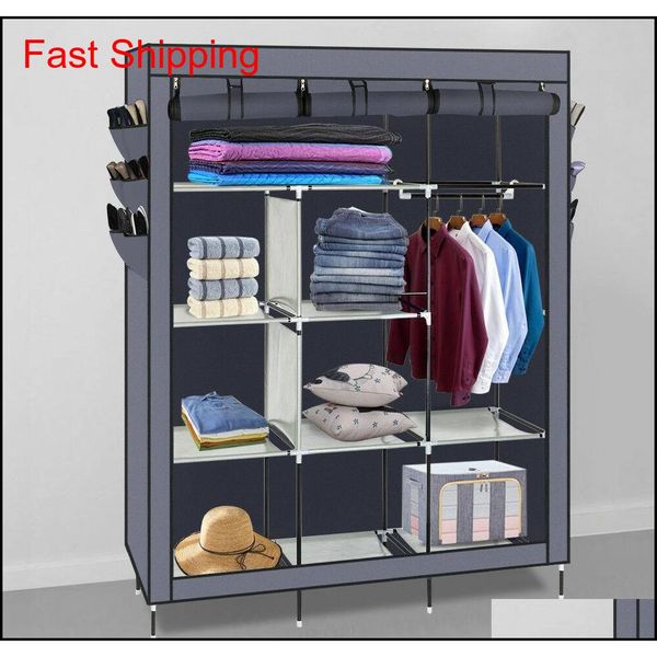 

portable closet wardrobe clothes shoe rack sto qylrde packing2010