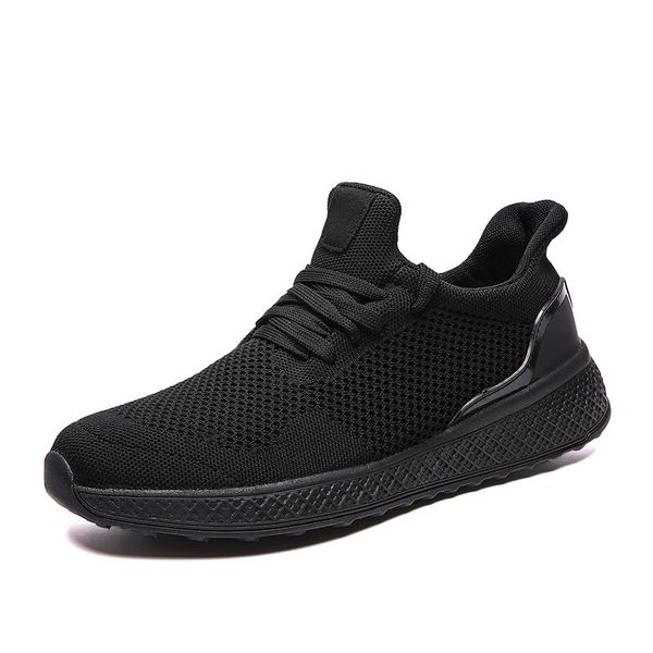

men running shoes breathable trainers triple black white red grey mens sports sneakers size 40-45 style #40