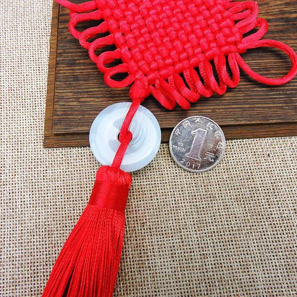 

1pcs large chinese knots jade tassels keychain caps straps diy jewelry making charms pendants craft accessories craft tassels h wmtlla