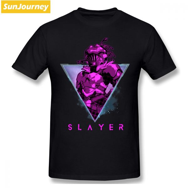 

goblin slayer retro 80s anime men t shirt oversize cotton short sleeve custom clothes sport hooded sweatshirt hoodie