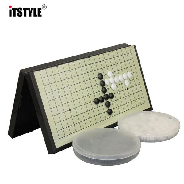 

черный и белый складная доска гомоку gobang шахматы игра магнитный путешествия портативный baduk магнитные шахматы weiqi wmtjkv xhlove