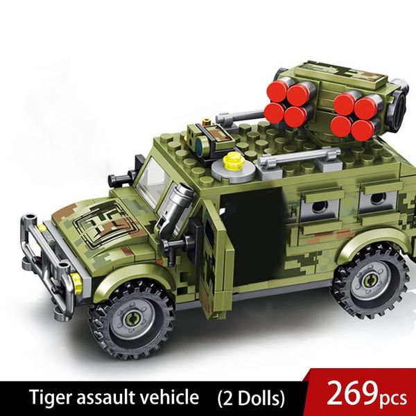 

sembo военные ww2 army army arment armost soldier строительные блоки бак фигурки оружие германия грузовики кирпичи игрушки для детей подарок