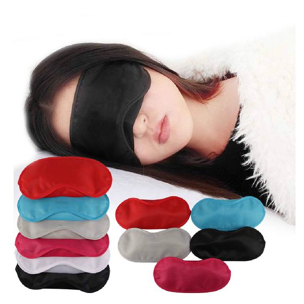 

9 colors sleep rest sleeping aid eye mask eye shade cover comfort blindfold shield patch eyeshade wholesale