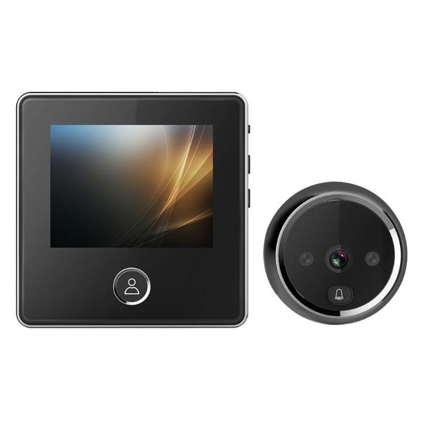 

3.0 inch lcd electronic camera doorbell 120 degree infrared night vision home security viewer digital door bell doorbells