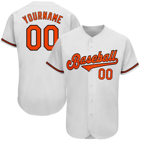 

custom white orange-black-89798 authentic baseball jersey, Blue;black