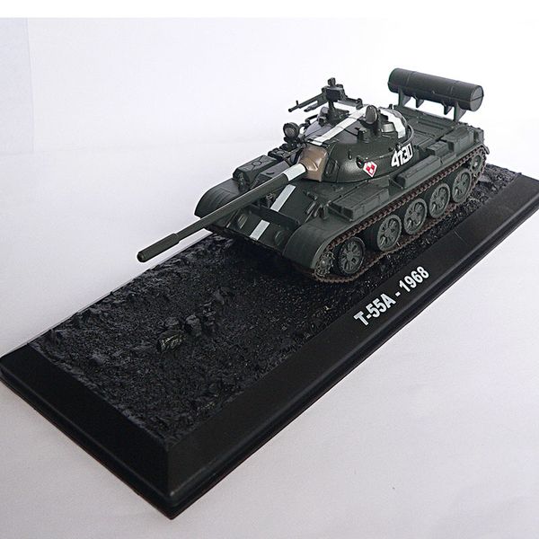

12114 die cast tank models 1/72 t-55a-1968 collection toys gift
