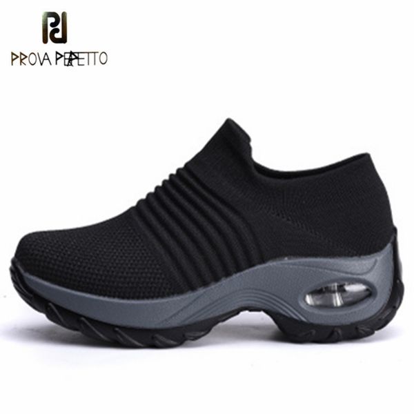 

prova perfetto 2020 new classics botas de mujer spring and autumn and flat thick bottom women boots plus size 35-42 c1011, Black;white