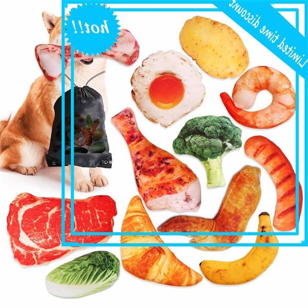 

1pc pluche beeping small dogs interactive bite resistant fidget puppy chew toys fleece dog delivery for pet