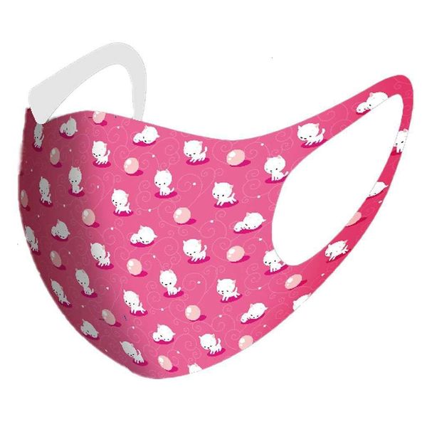 

face masks fashion designer mask printed face cartoon ice silk facemask women painting starry sky fireworks dustproof mouth mask
