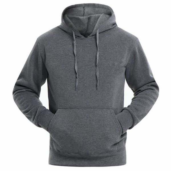 

2020 fashion men's hoodies solid autumn spring sweatshirt color sweatshirts casual male rgllc, Black